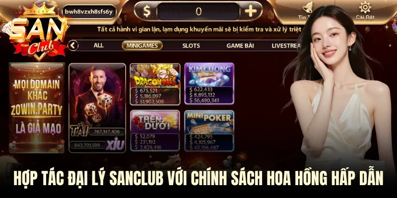 Hợp tác đại lý SANCLUB với chính sách hoa hồng hấp dẫn